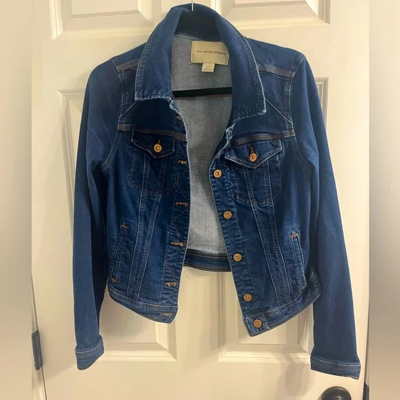 Pilcro and the Letterpress Jean Jacket - Picture 1 of 3